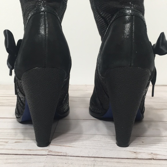 ankle boot black snakeskin metallic - Picture 11 of 16